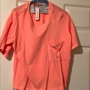NWT Sundry Peach sz 1 Oversized Tee